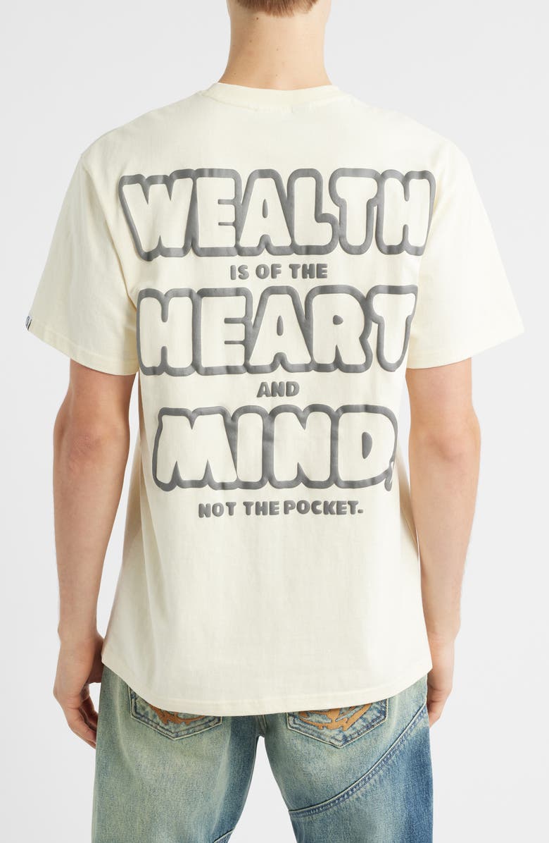 Billionaire Boys Club Friends & Family Cotton Graphic T-Shirt, Alternate, color, Winter White