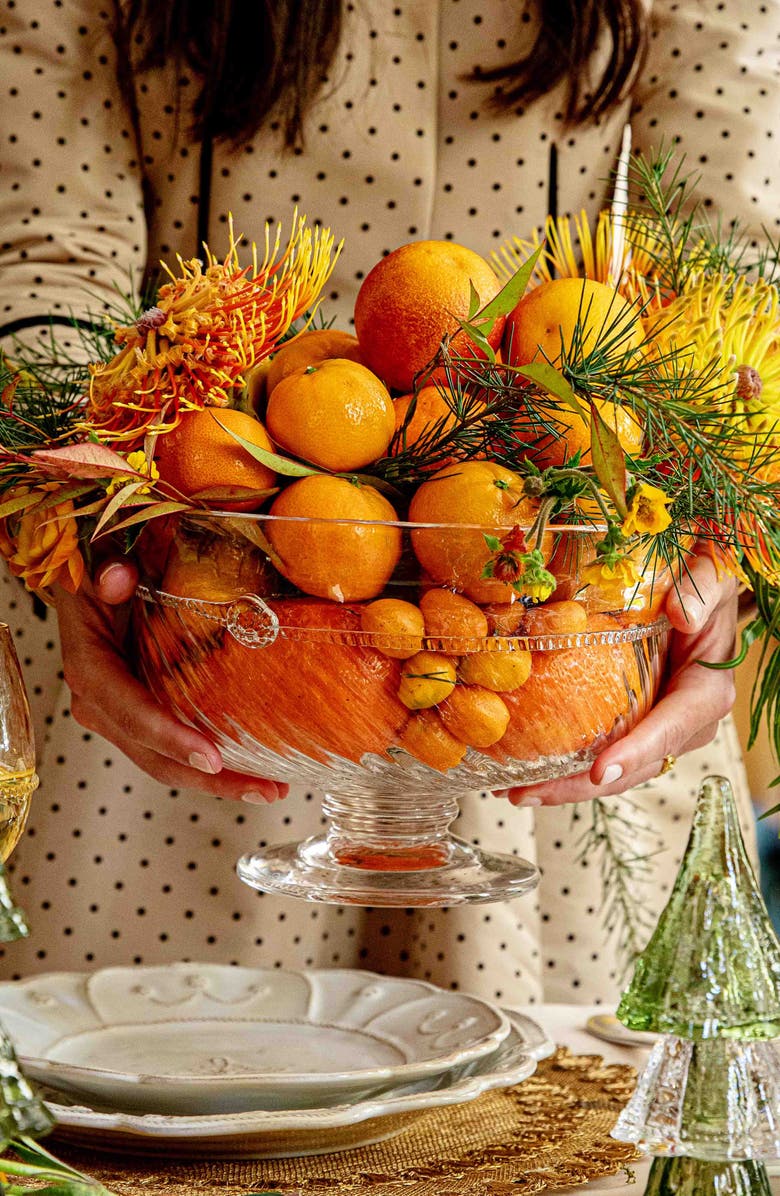 Juliska Graham 10-Inch Footed Bowl, Alternate, color, Clear