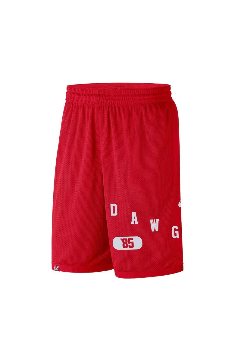 Nike Men's Nike Red Georgia Bulldogs Wordmark Performance Shorts, Alternate, color, Red