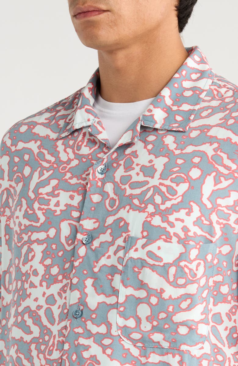Vans Ashford Button-Up Top, Alternate, color, Citadel Porcelin Rose