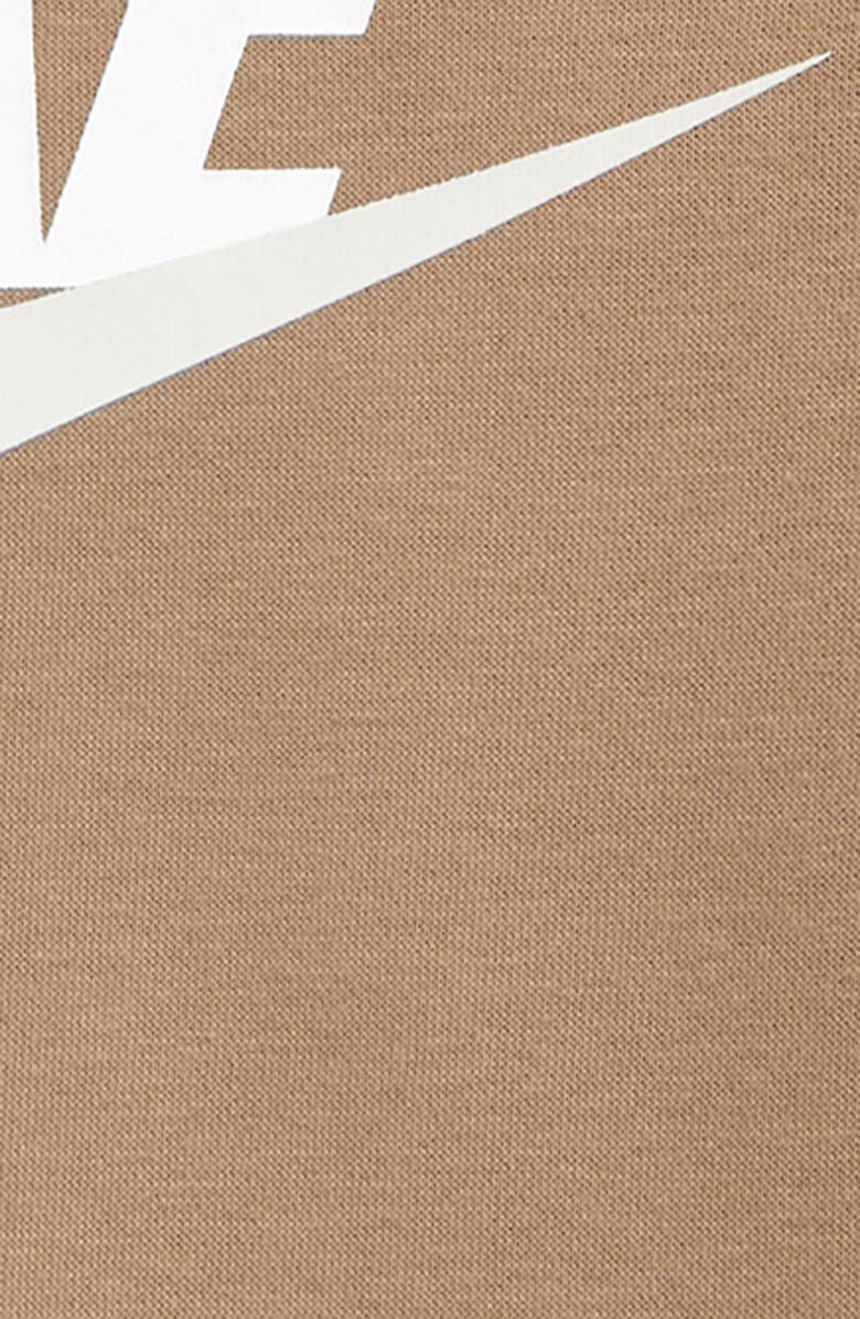 Nike Kids' Club Logo Hoodie, Alternate, color, Khaki