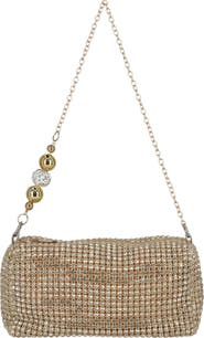Jessica McClintock Evelyn Diamond Mesh Shoulder Bag