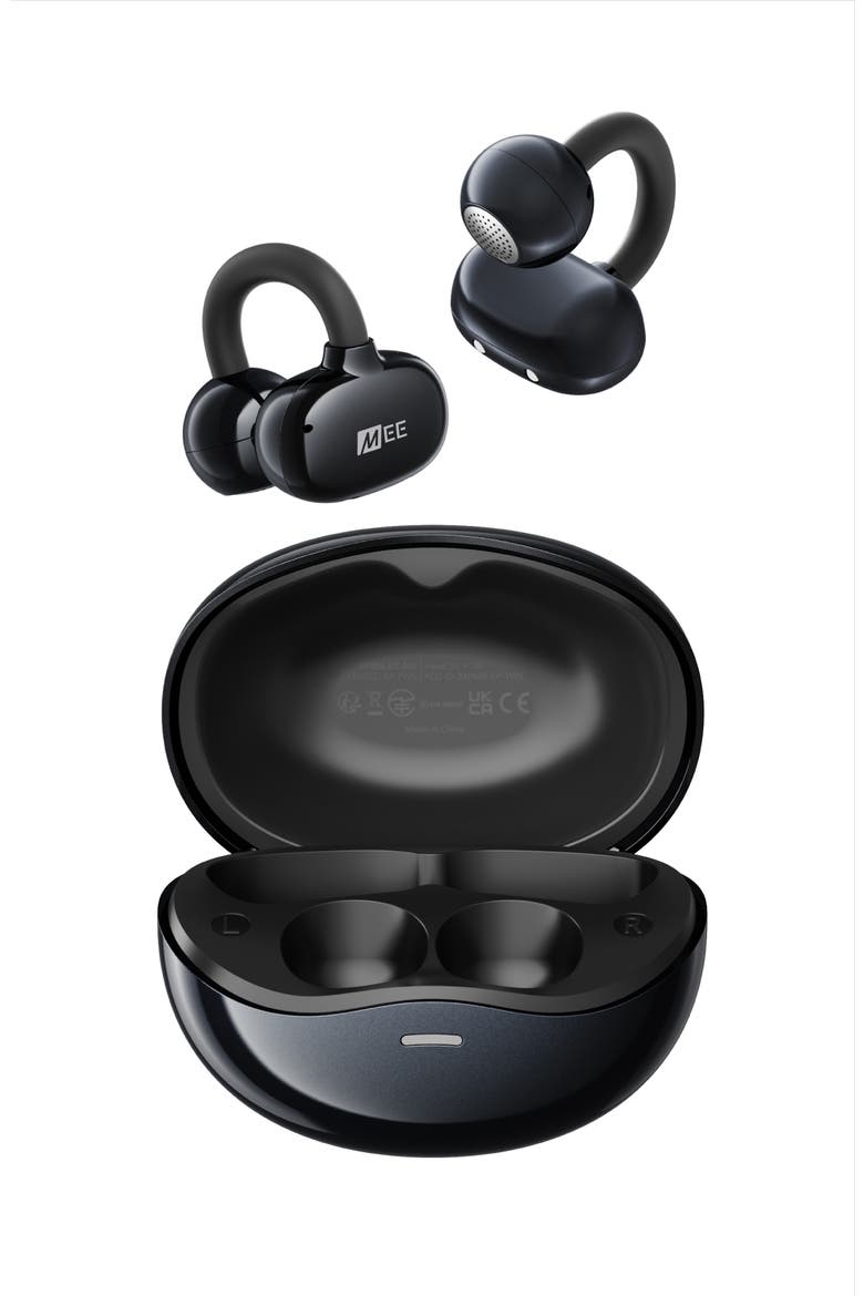 Pebbles Air Open Ear Truly Wireless Earbuds, Main, color, Onyx