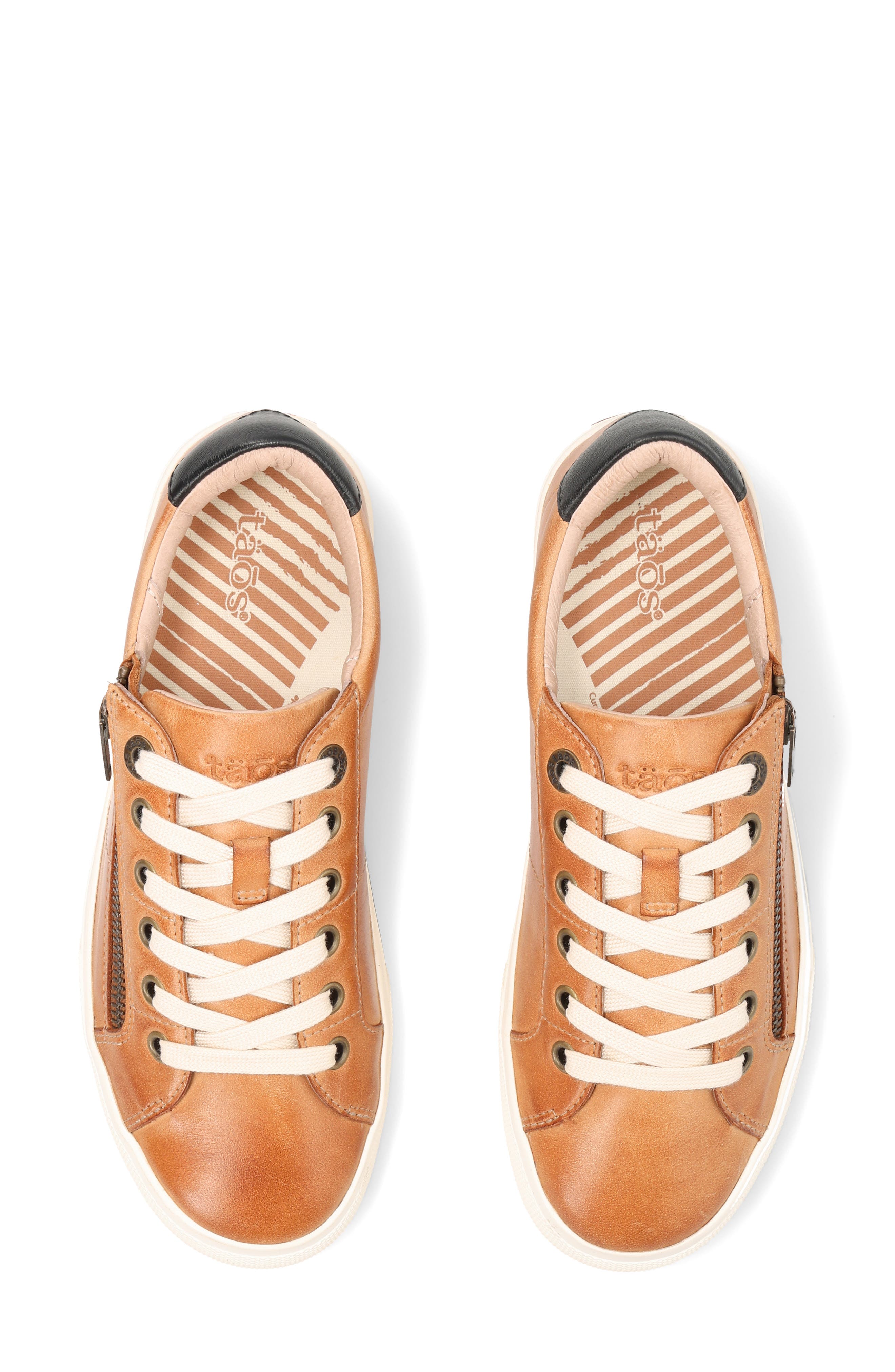 Z Soul Lux Sneaker, Alternate, color, CARAMEL/ BLACK
