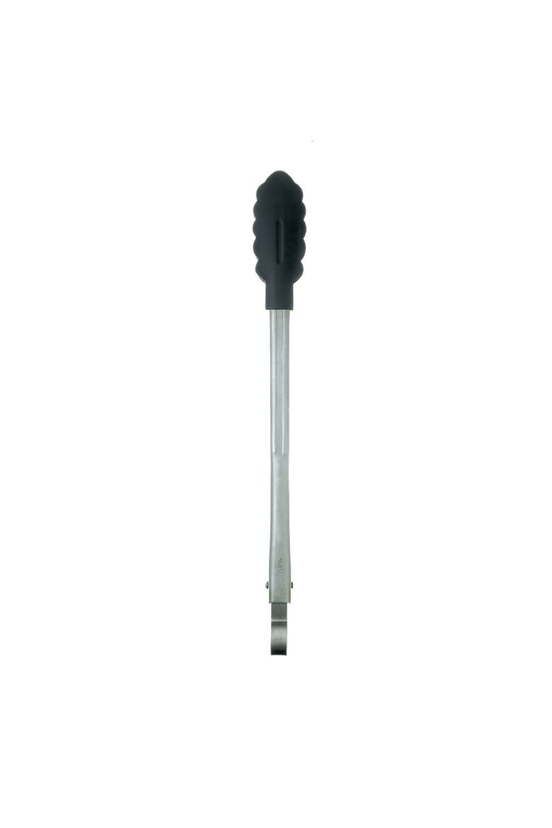 12 Inch Silicone Locking Tongs, Alternate, color, Black