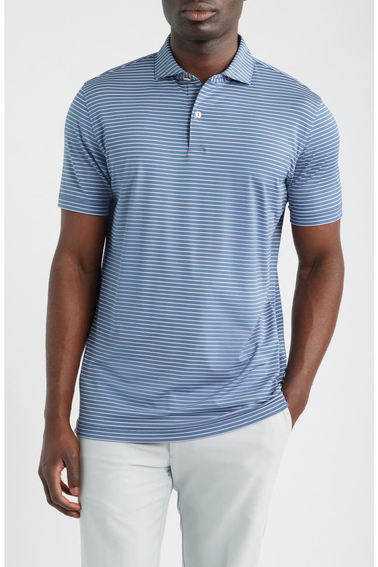 Crown Crafted Performance Jersey Polo, Main, color, CADET