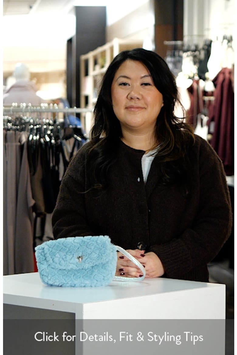 Kids' Quilted Faux Fur Crossbody Bag video