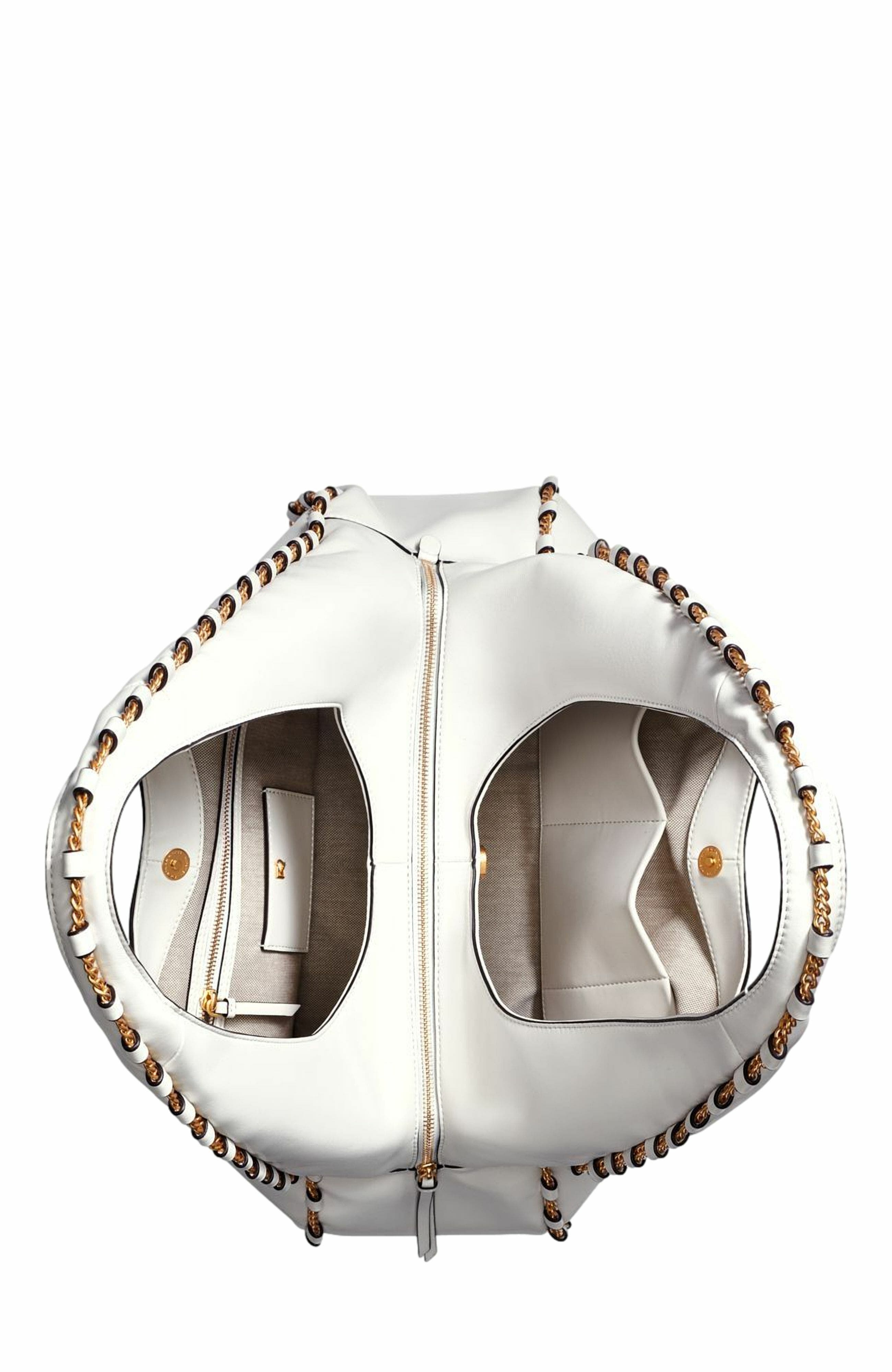 Donna Karan New York Batiste Shoulder Bag, Alternate, color, Brilliant White