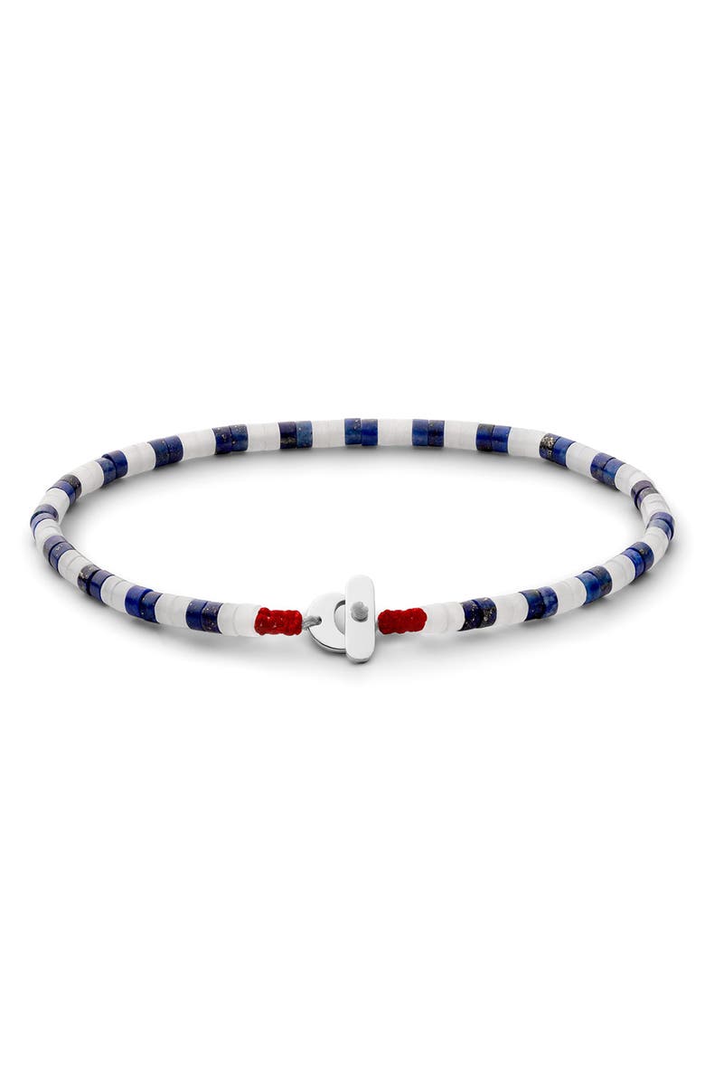 Miansai Men's Kai Lapis & Moonstone Bracelet, Main, color,