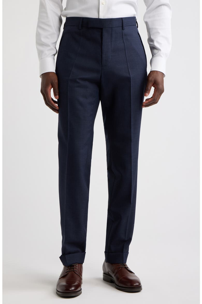 Huge Wool Suit, Alternate, color, DARK BLUE