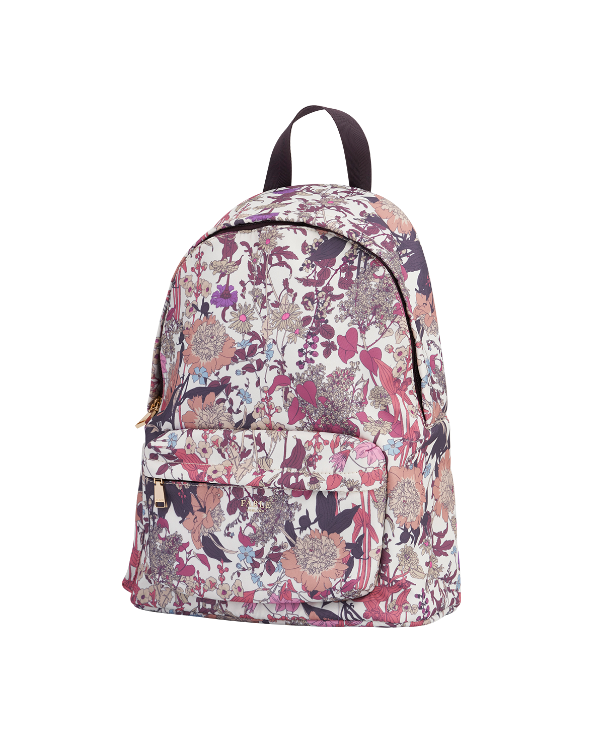 Fable England Deco Blooms Large Blackberry Backpack, Alternate, color, Pink