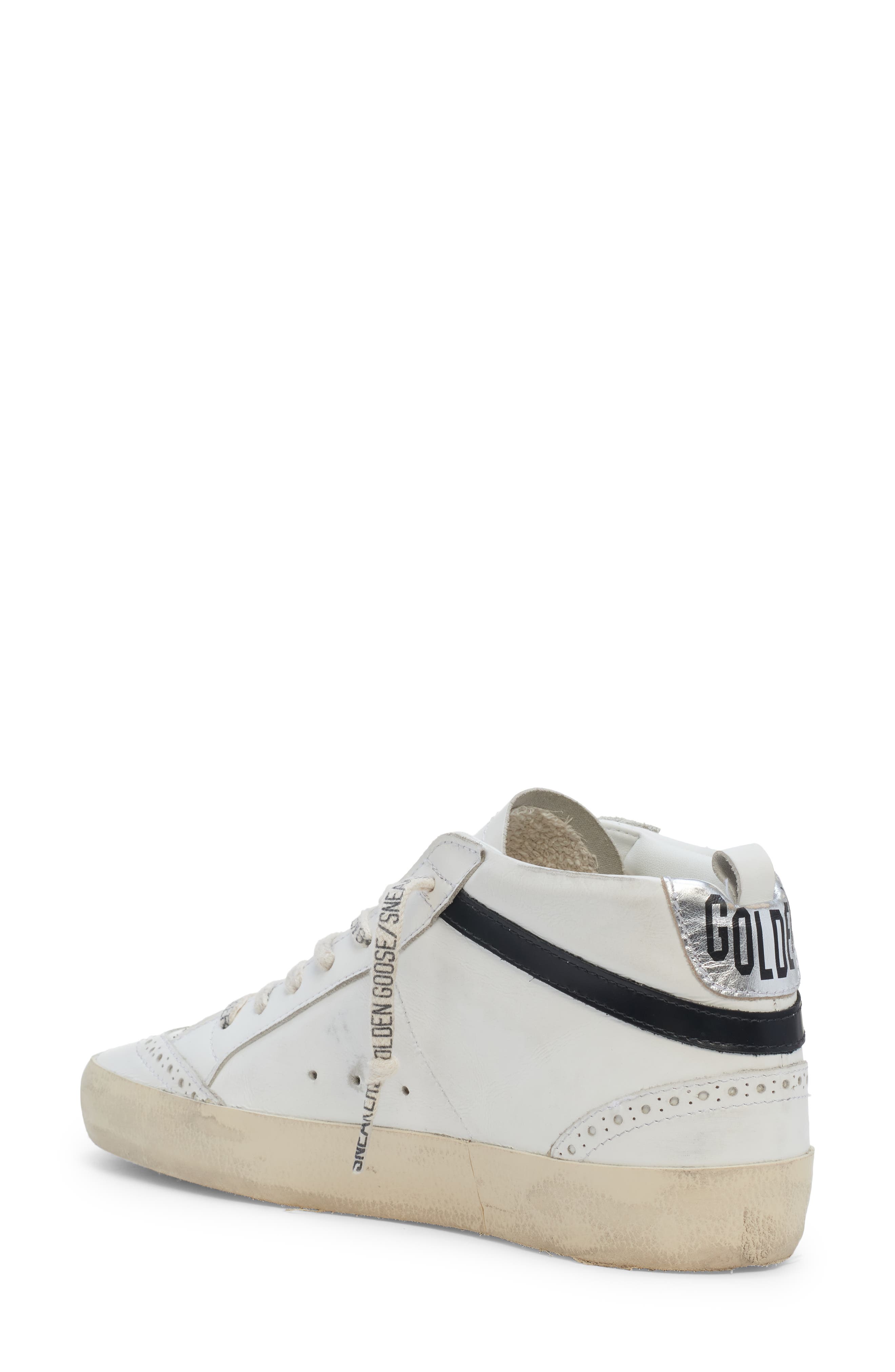 Golden Goose Mid Star Leopard Print Sneaker, Alternate, color, 