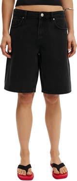 Cotton On Women's Baggy Denim Short