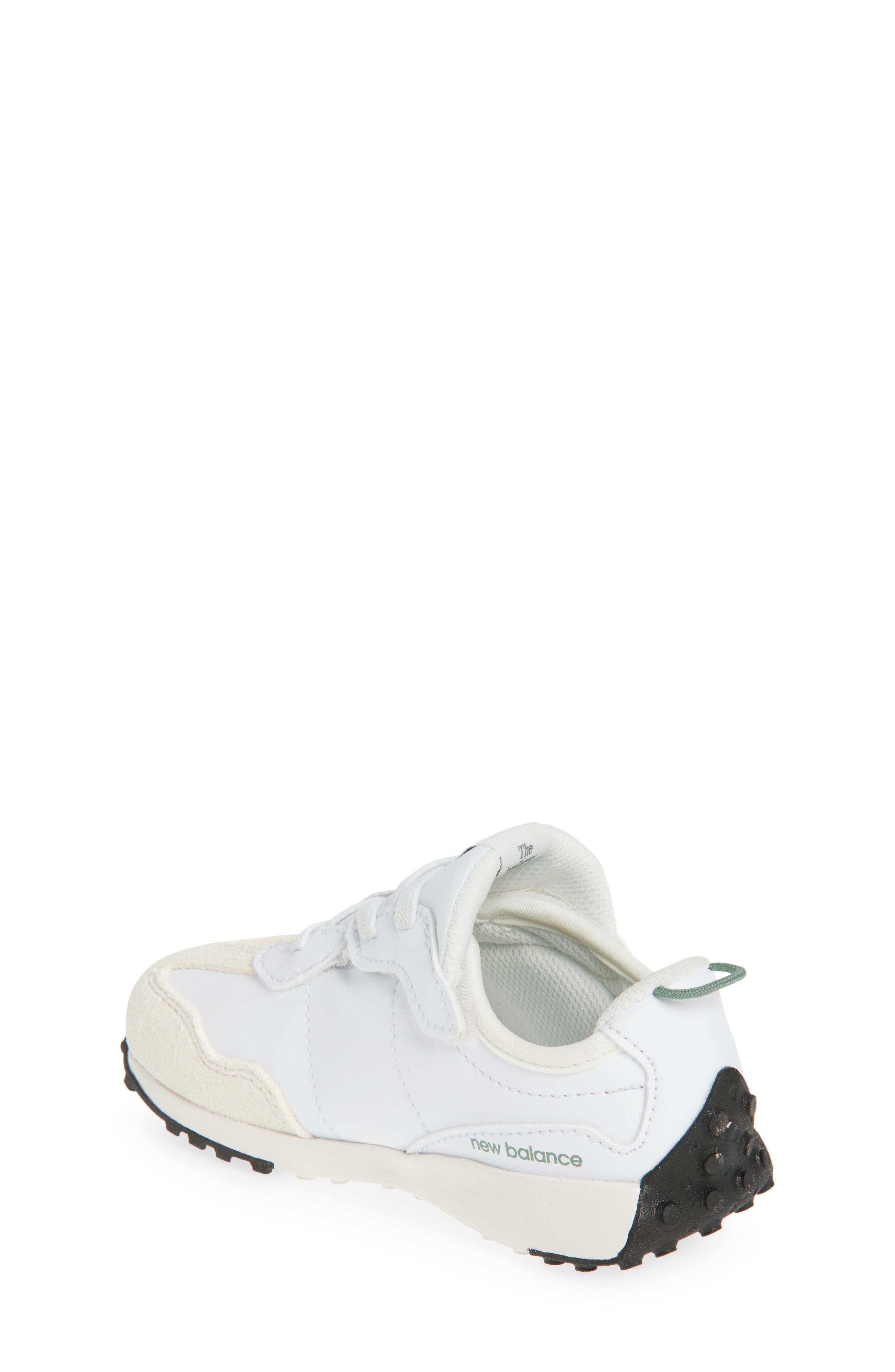 New Balance Kids' 327 Sneaker, Alternate, color, White/ Dark Juniper