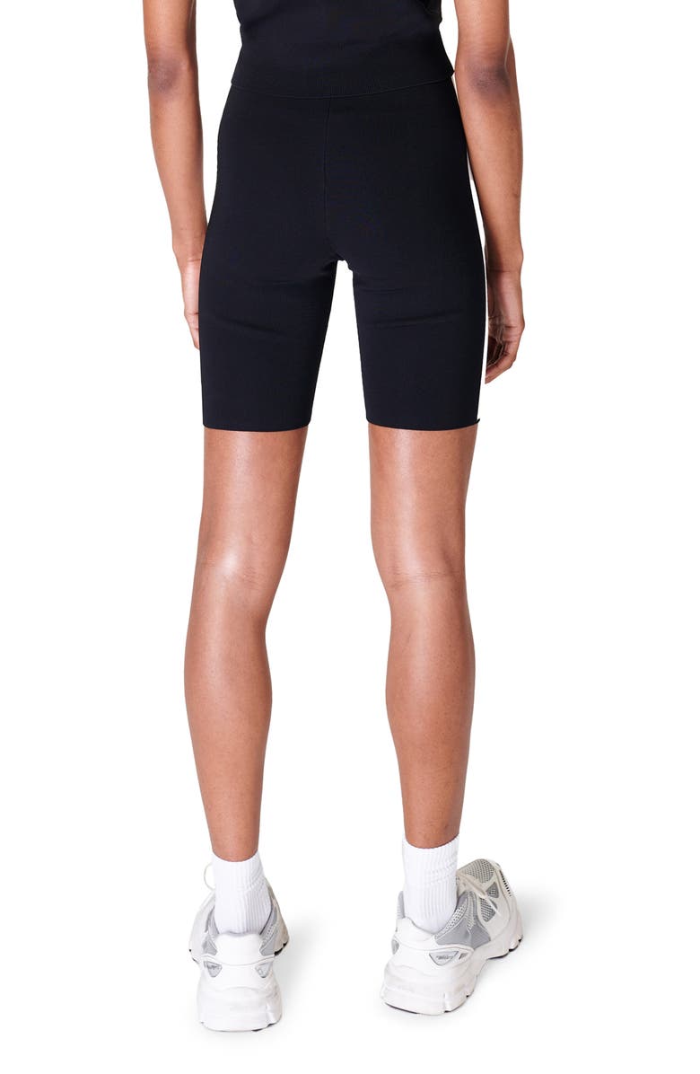 Sweaty Betty Rib Bike Shorts, Alternate, color, 