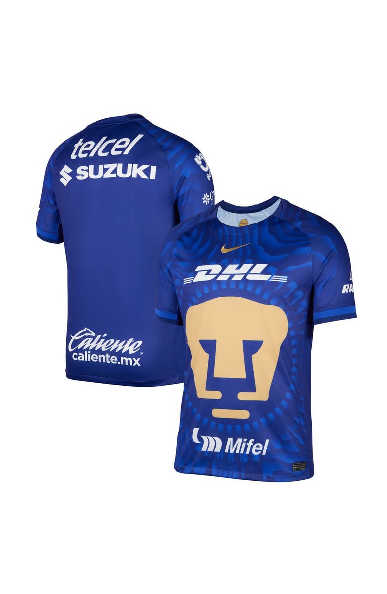 Nike Men's Nike Royal Pumas 2025/26 Away Replica Jersey, Main, color, Royal