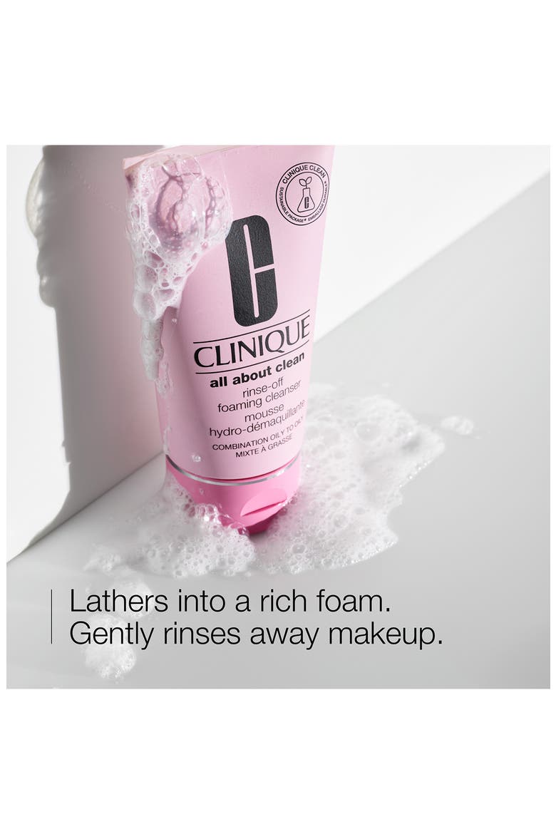 All About Clean™ Rinse-Off Foaming Face Cleanser, Alternate, color, NO COLOR