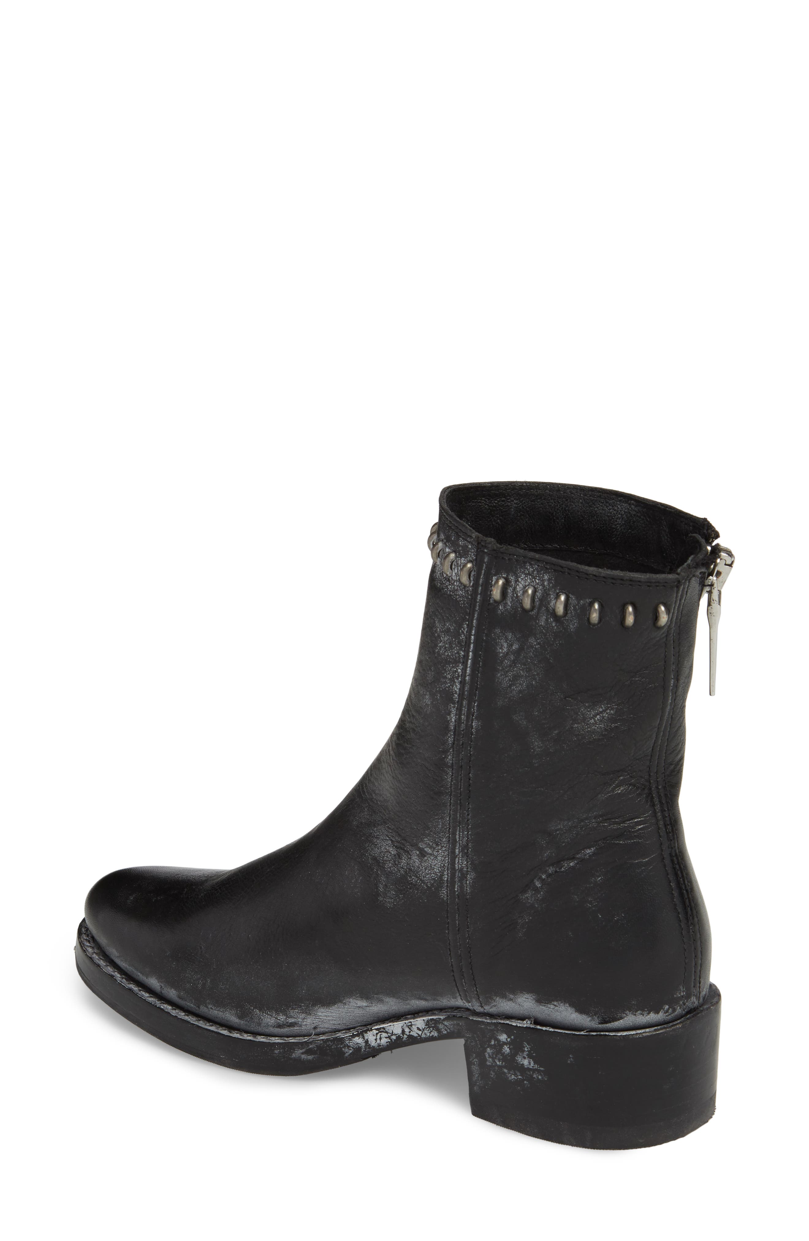 Frye Demi Rebel Zip Bootie, Alternate, color, 