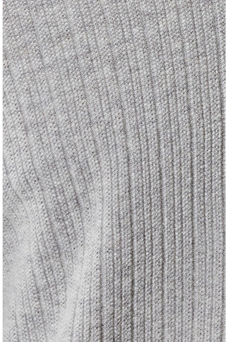 Kestrel Short Sleeve Linen & Cotton Cardigan, Alternate, color, GREY