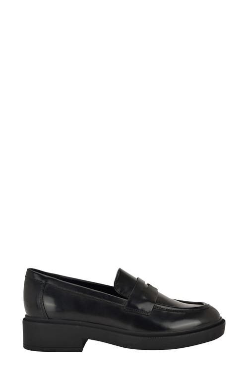 Calvin Klein Otinya Penny Loafer In Black