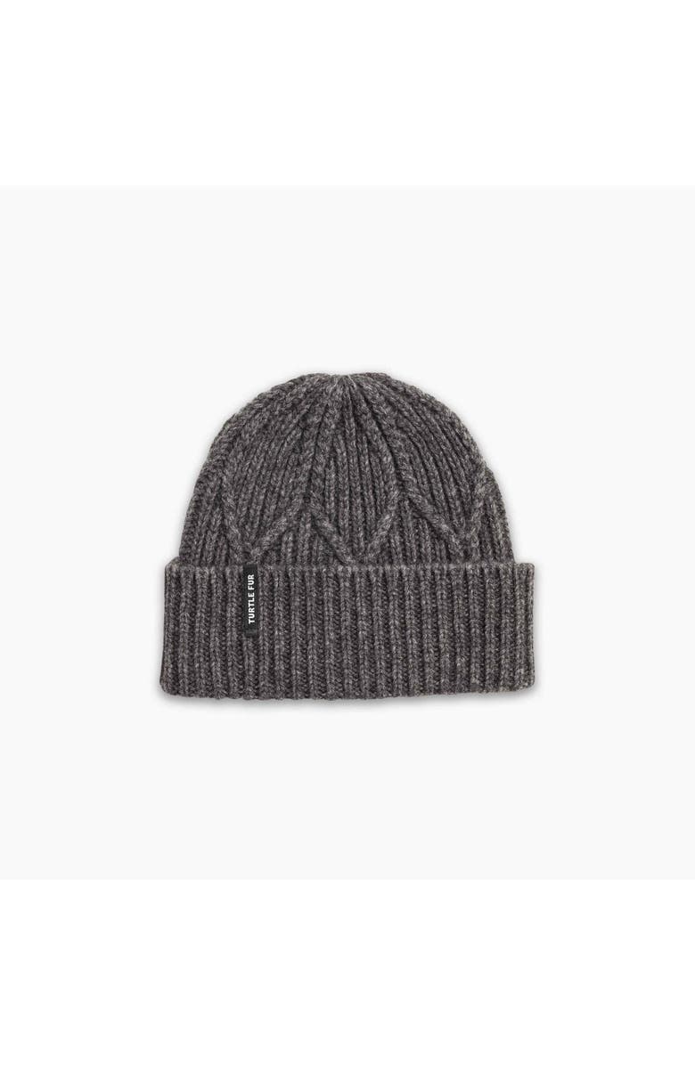 Turtle Fur Yak Wool Sully Beanie, Main, color, Charcoal
