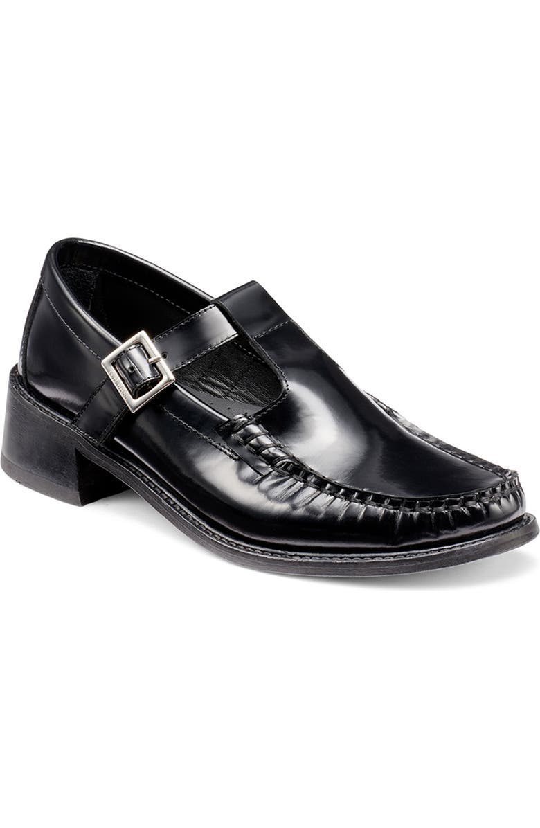 G.H.BASS Block Heel T-Strap Pump, Main, color,