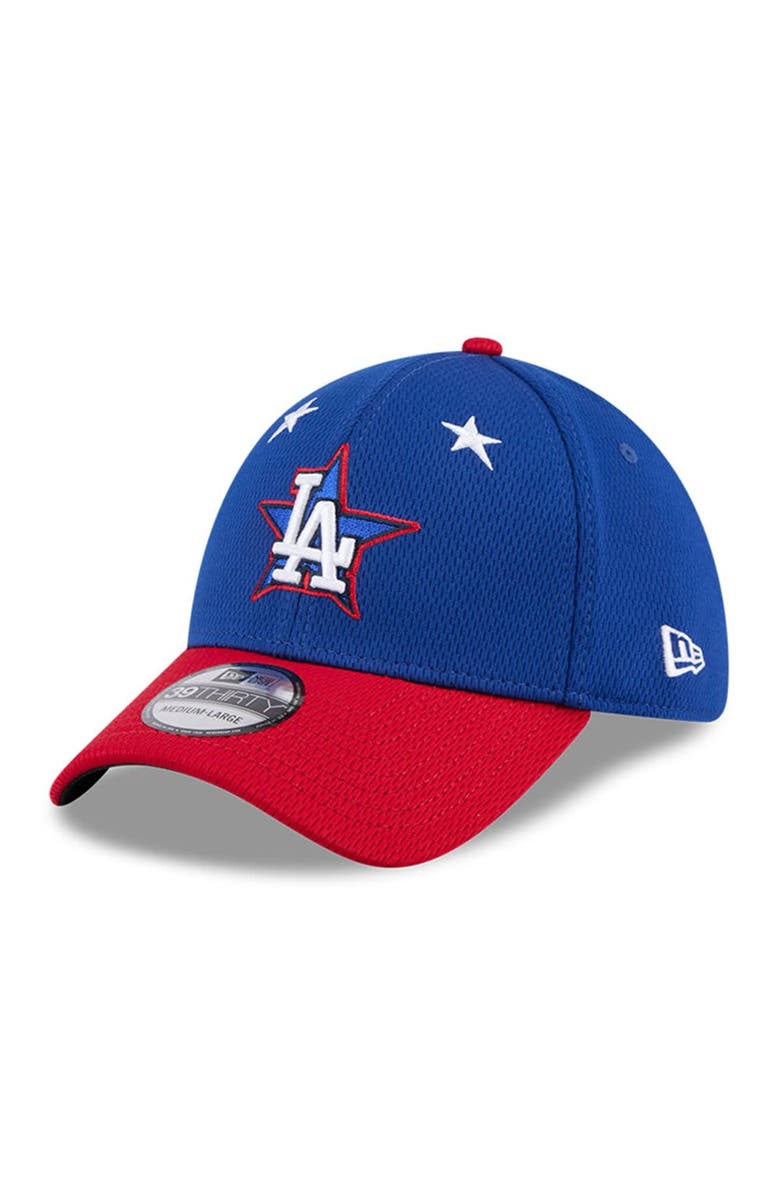 New Era Men's New Era Blue/Red Los Angeles Dodgers 2025 MLB All-Star Game Workout 39THIRTY Flex Hat, Alternate, color,