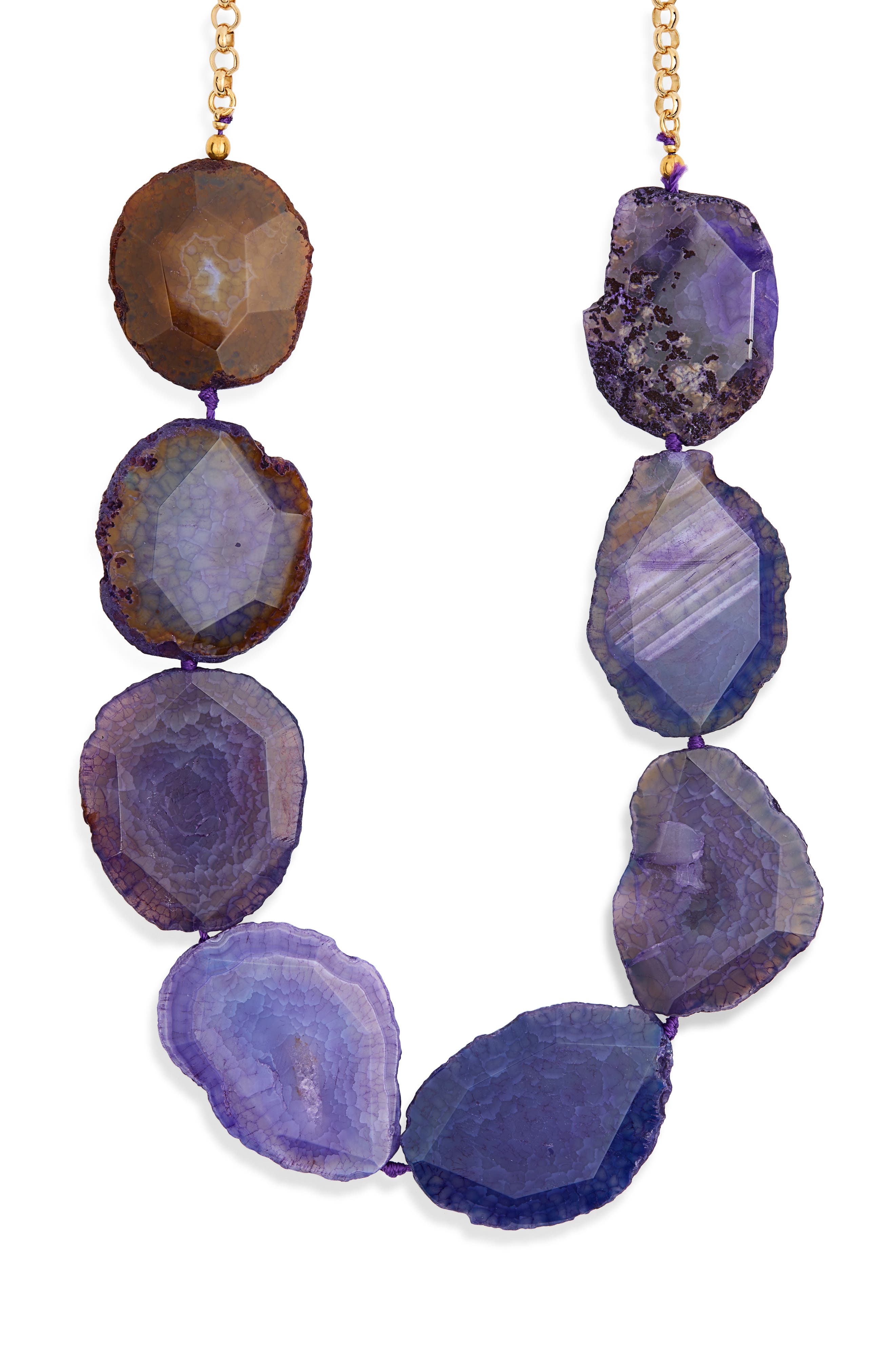 Kenneth Jay Lane Agate Necklace
