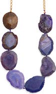 Kenneth Jay Lane Agate Necklace