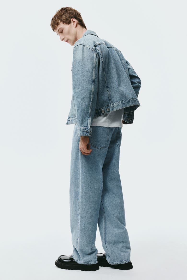 Fairfax Baggy Jeans, Alternate, color, Light denim blue