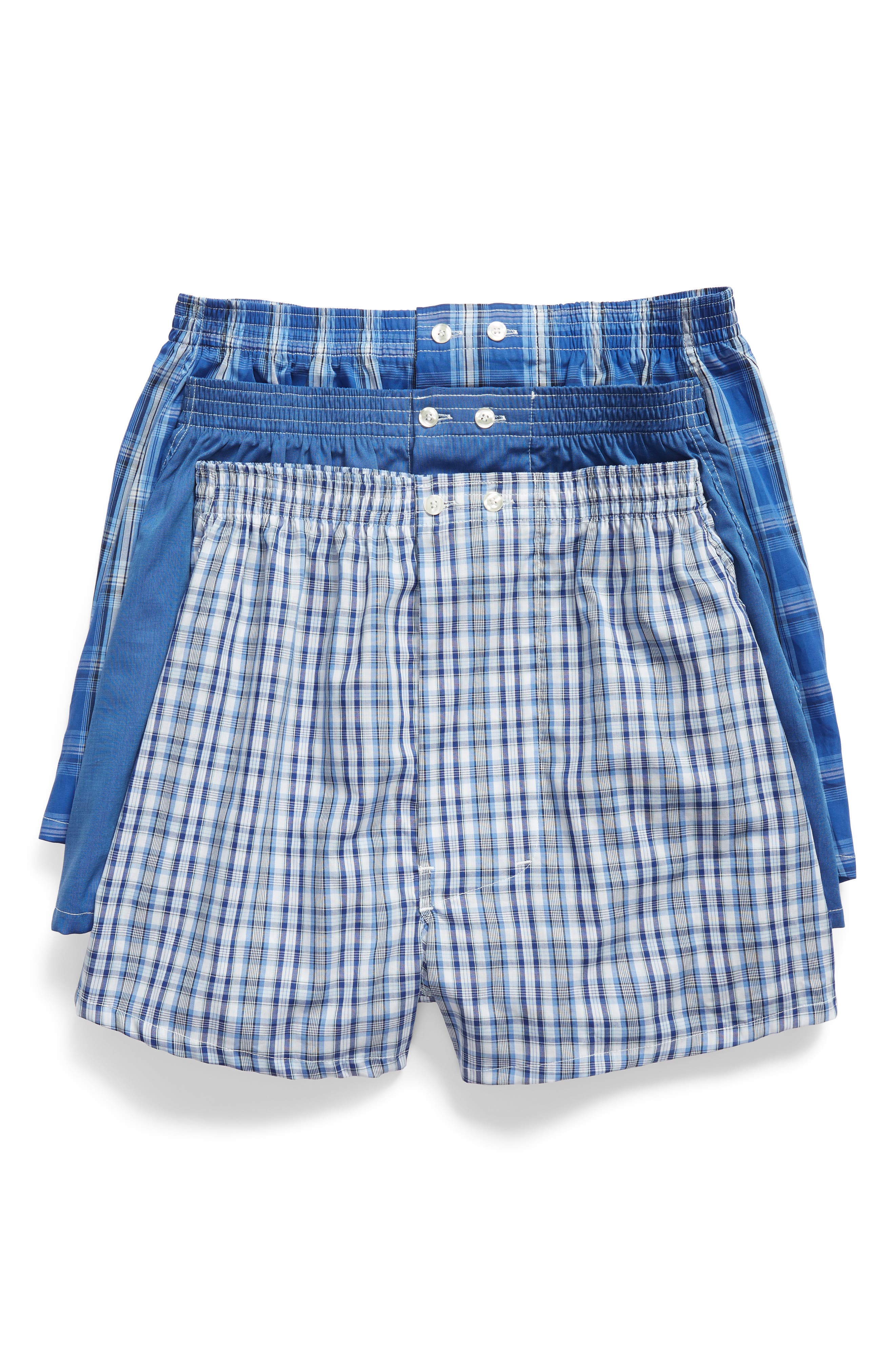 selected BLUE DAZZLE SOLID- PLAID PACK
