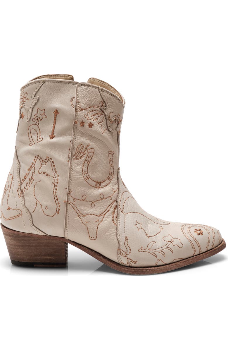 Free People New Frontier Doodle Western Boot, Alternate, color,