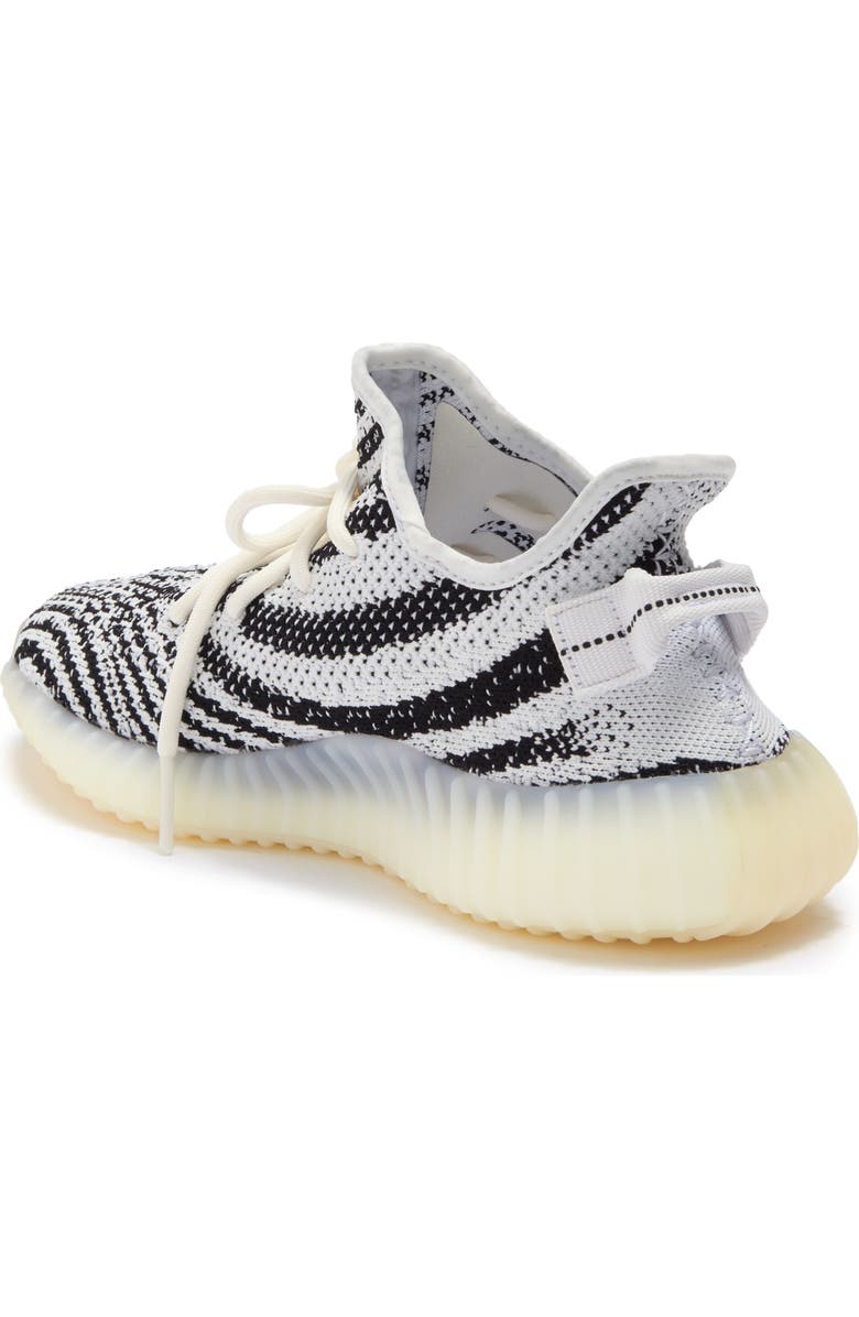 adidas Yeezy Boost 350 v2 Zebra Sneaker, Alternate, color,