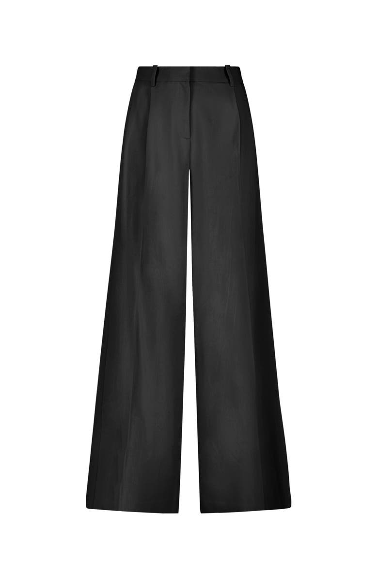 Mac Duggal Classic Crepe Wide Leg Work Trousers, Alternate, color, 