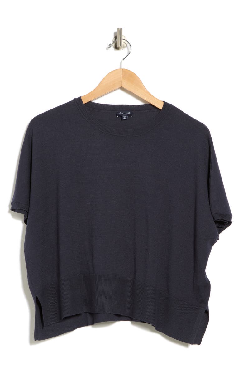 Splendid Jillian Short Sleeve Sweater, Alternate, color, 