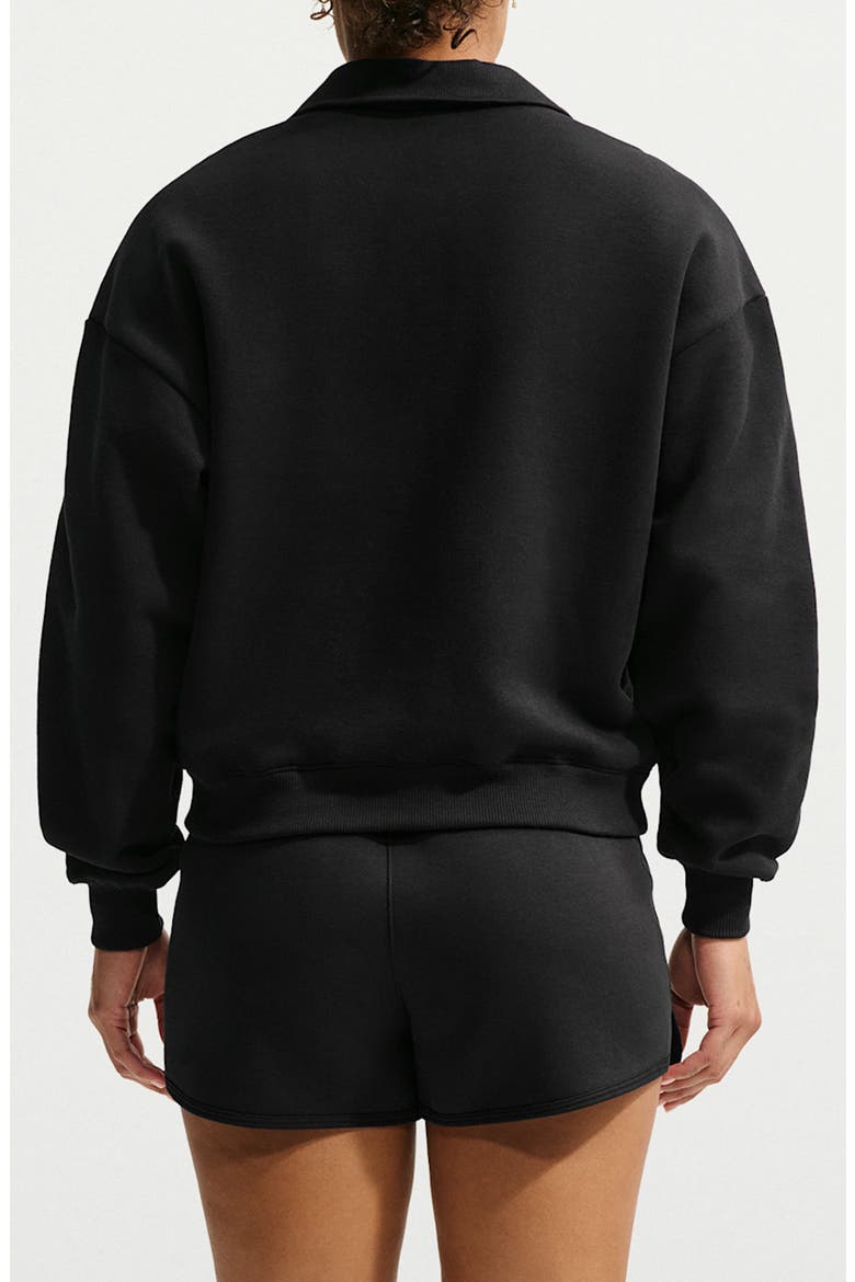 Court Piping Sweatshirt, Alternate, color, BLACK