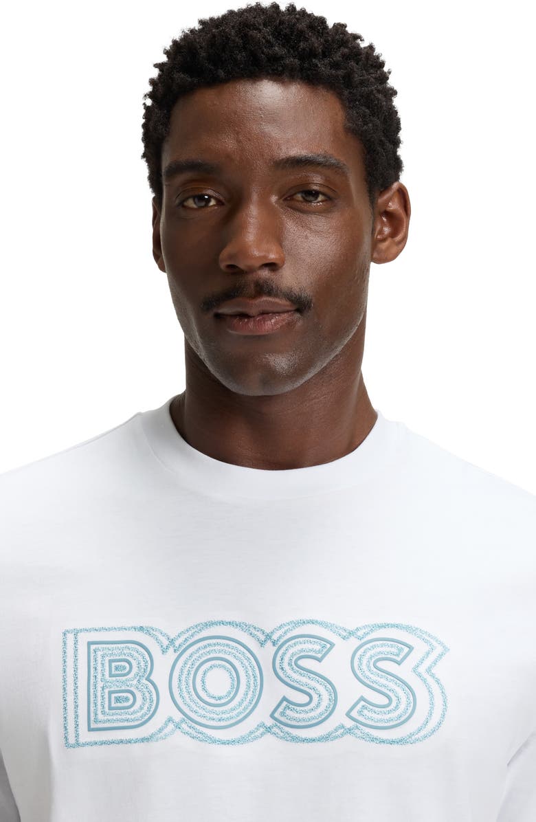 BOSS C-Thompson Logo T-Shirt, Alternate, color, White