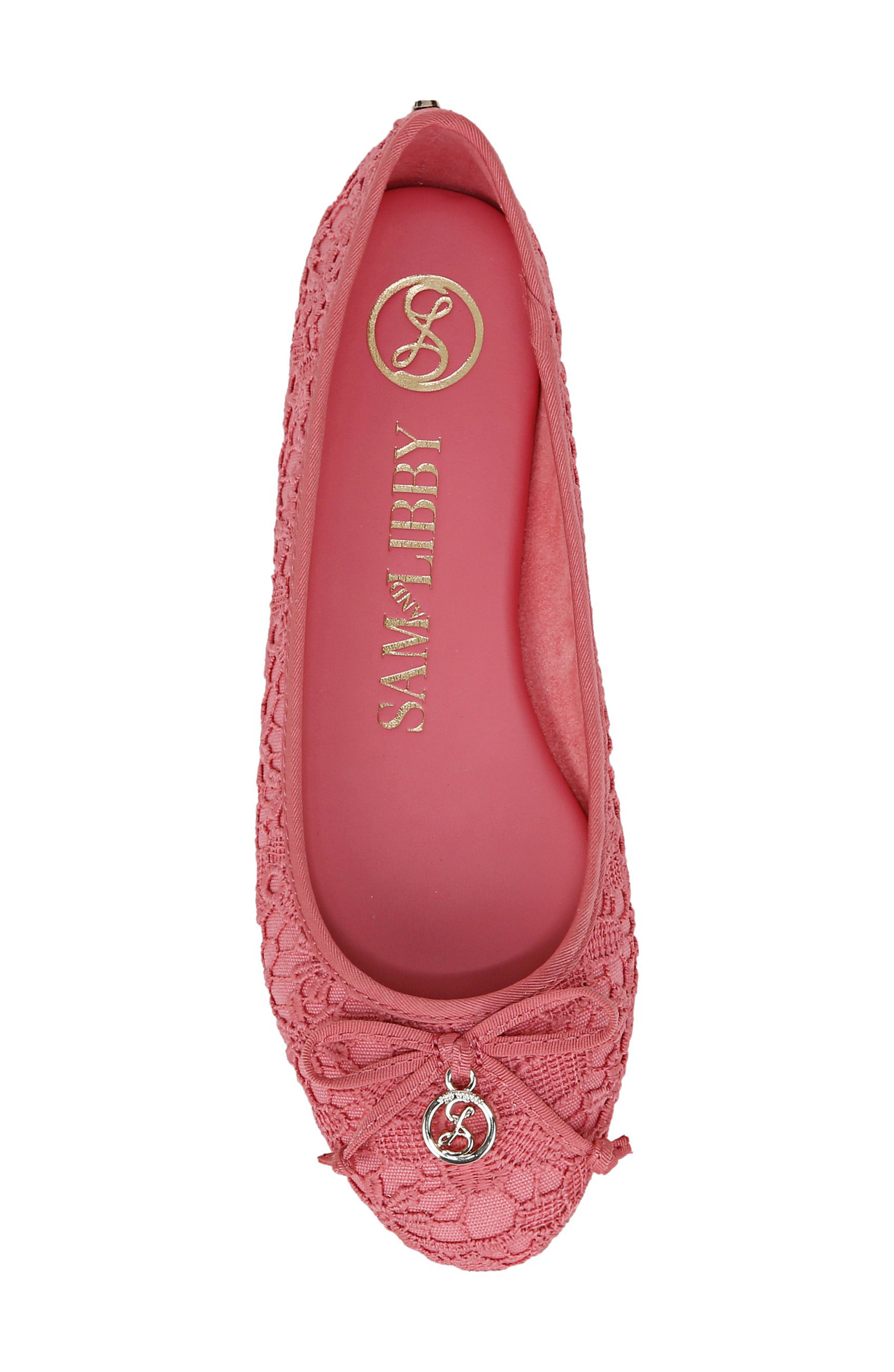 SAM & LIBBY Callan Ballet Flat, Alternate, color, Guava Pink