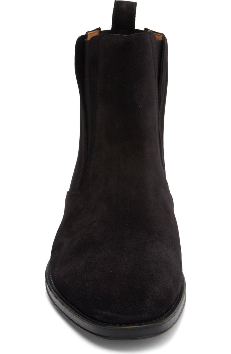 John Varvatos Ludlow Chelsea Boot, Alternate, color, Black