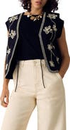 PER UNA BY M&S Embroidered Cotton Vest