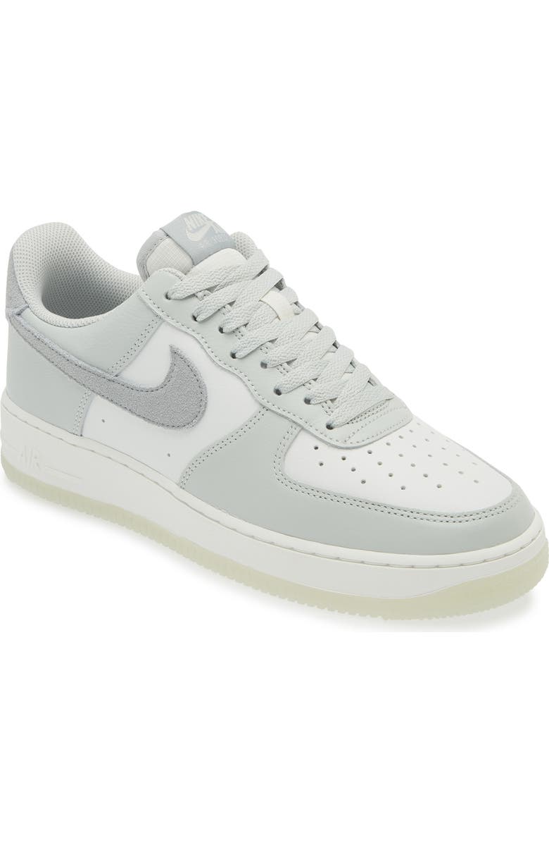 Nike Air Force 1 '07 Sneaker, Main, color, Silver/ Light Pumice/ White