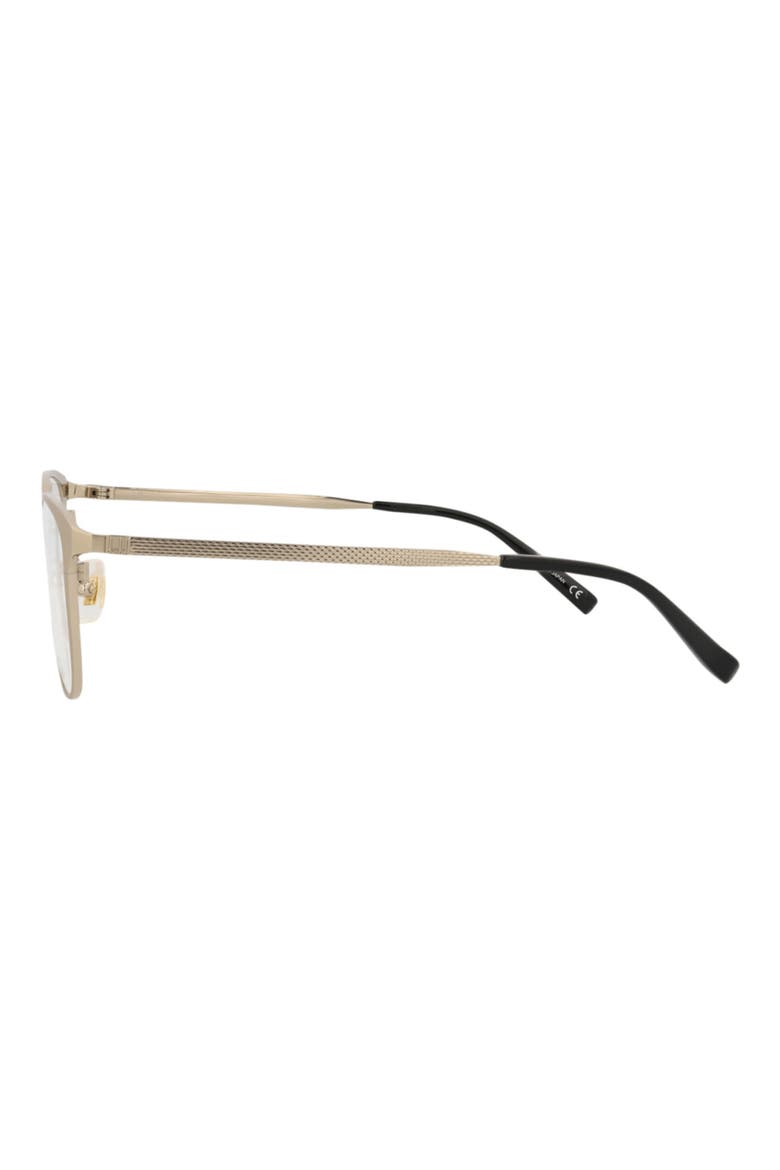 51mm Round Novelty Optical Glasses, Alternate, color, GOLD TRANSPARENT