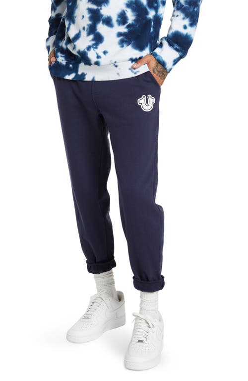 True Religion Core Drawstring Joggers In Blue
