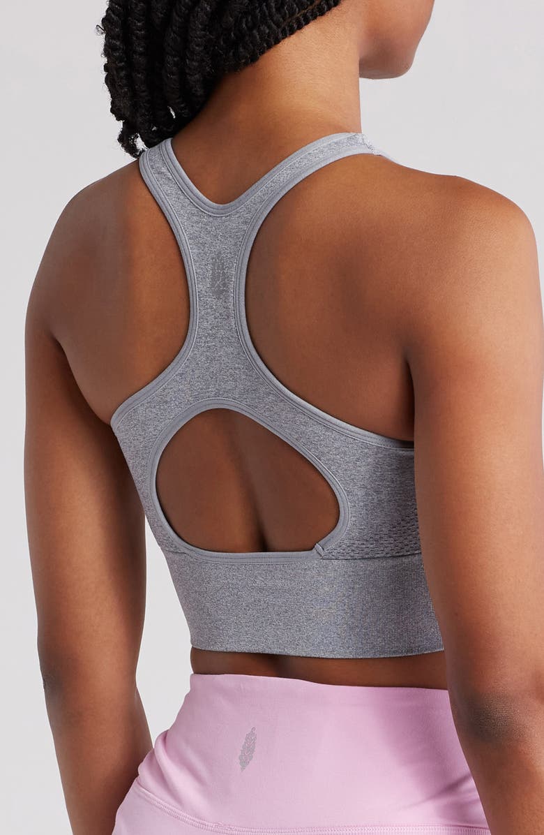 Free People Every Single Time Heather Sports Bra, Alternate, color,