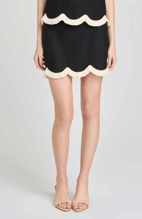 Encore Scallop Trim Skirt