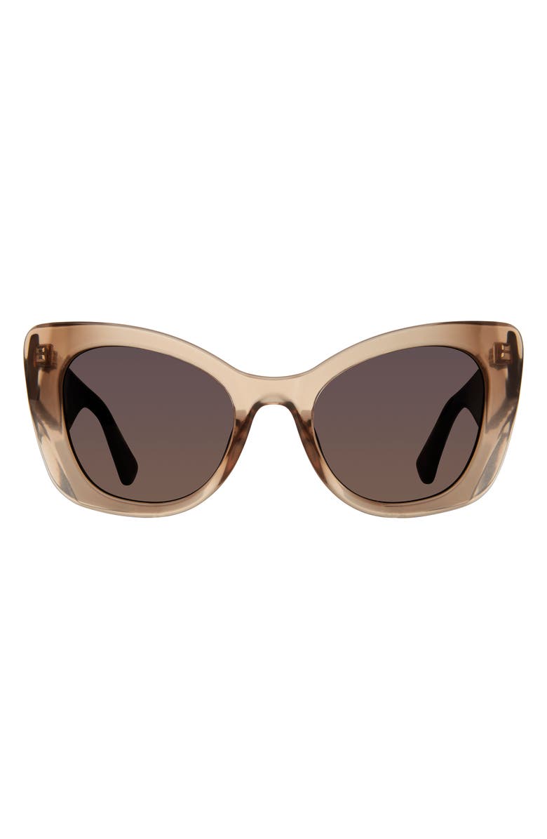 Kurt Geiger London 52mm Gradient Cat Eye Sunglasses, Main, color, 