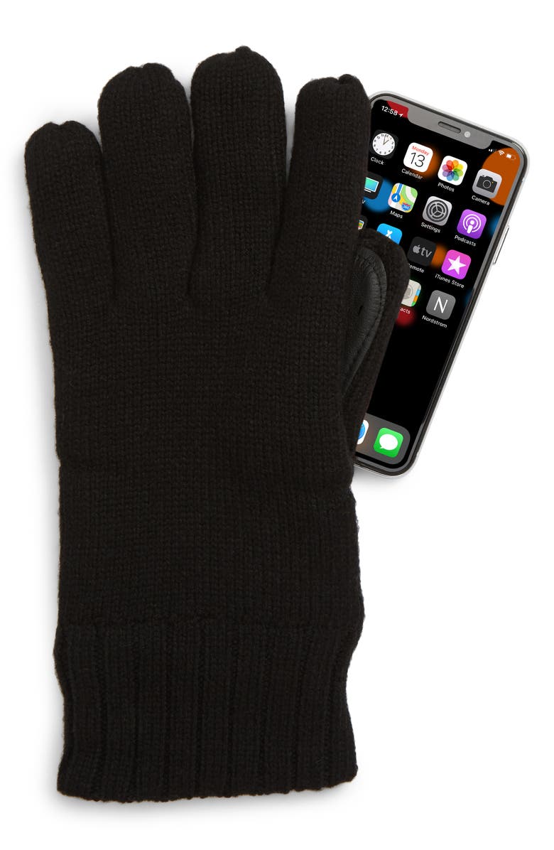 UGG<sup>®</sup> Knit Tech Gloves, Alternate, color,
