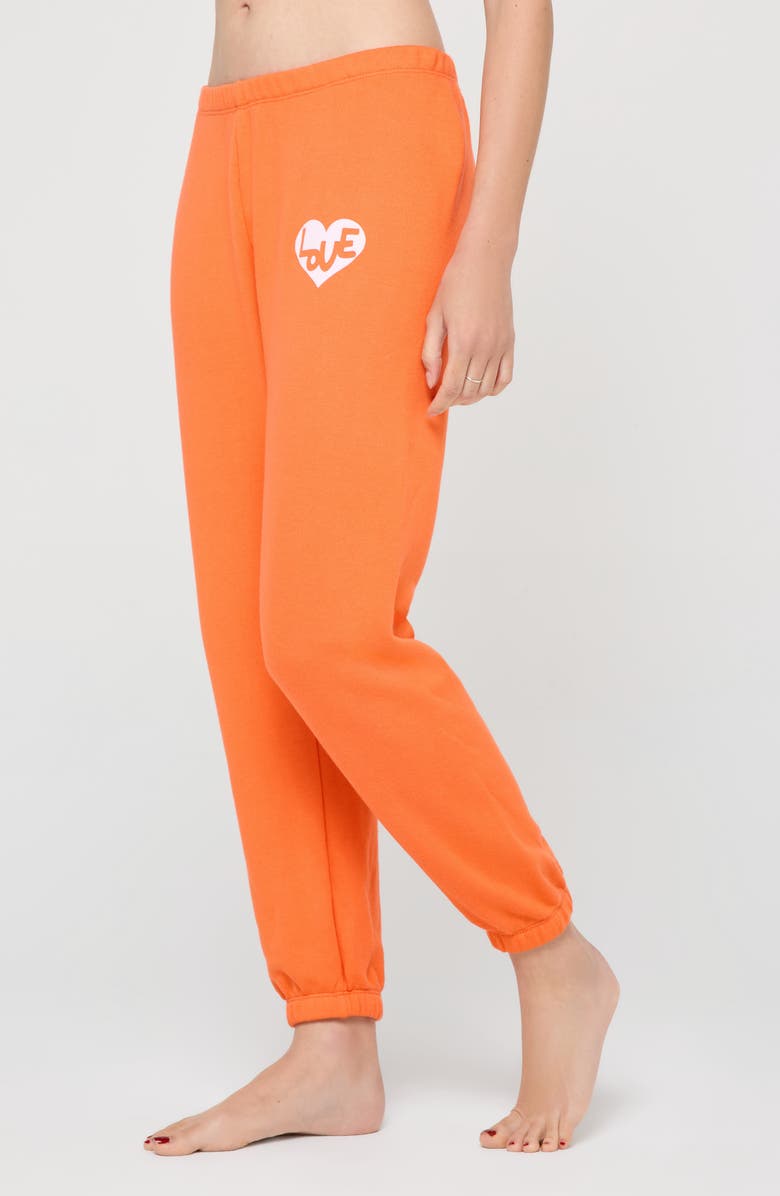 Spiritual Gangster Heart Luna Cotton & Modal Sweatpants, Alternate, color, Phoenix