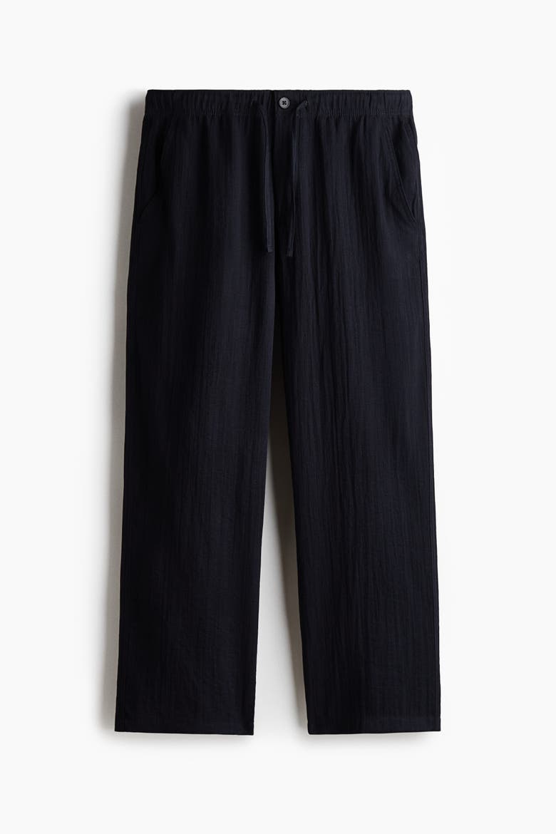 Relaxed Fit Trousers, Alternate, color, Navy blue