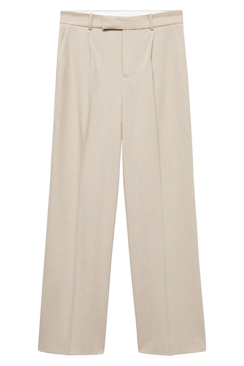 Tonal Stripe Pants, Alternate, color, ECRU
